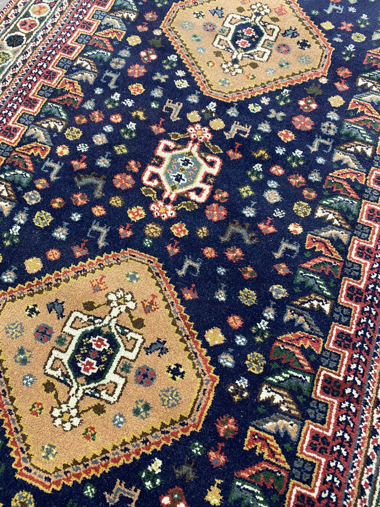 4.0 x 12.0 NEW Wide Handmade Runner #F-6947