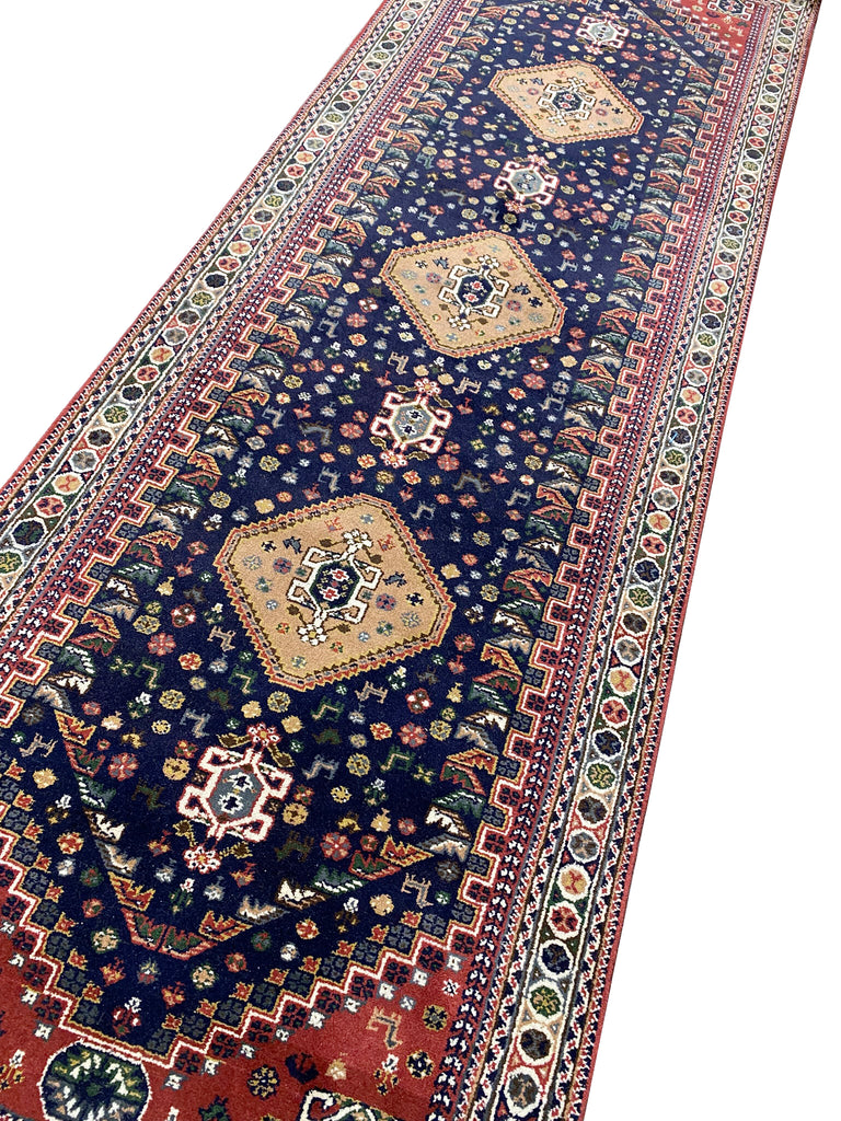 4.0 x 12.0 NEW Wide Handmade Runner #F-6947