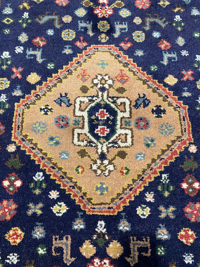 4.0 x 12.0 NEW Wide Handmade Runner #F-6947