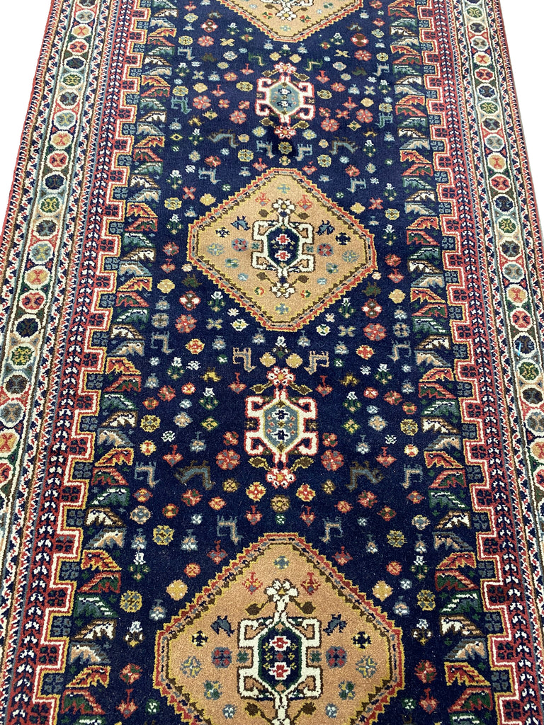 4.0 x 12.0 NEW Wide Handmade Runner #F-6947