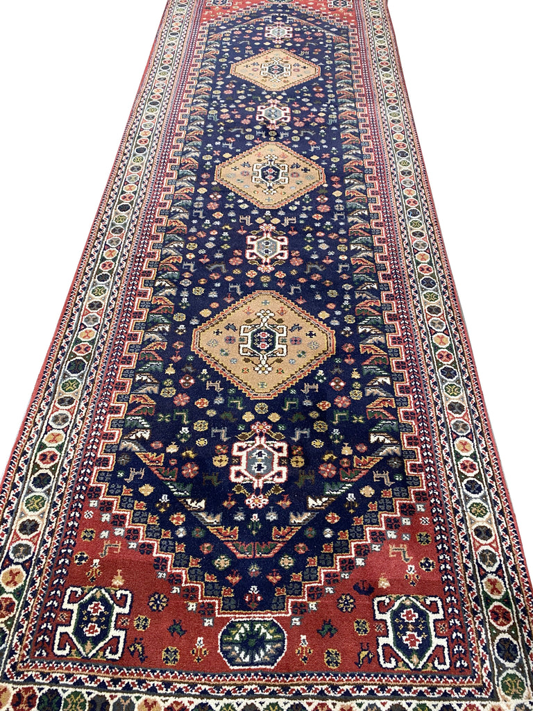 4.0 x 12.0 NEW Wide Handmade Runner #F-6947