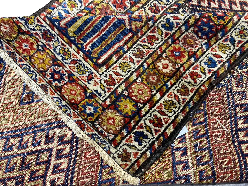 3.8 x 10.3 ANTIQUE Persian Runner #F-6948
