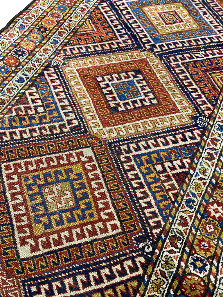 3.8 x 10.3 ANTIQUE Persian Runner #F-6948