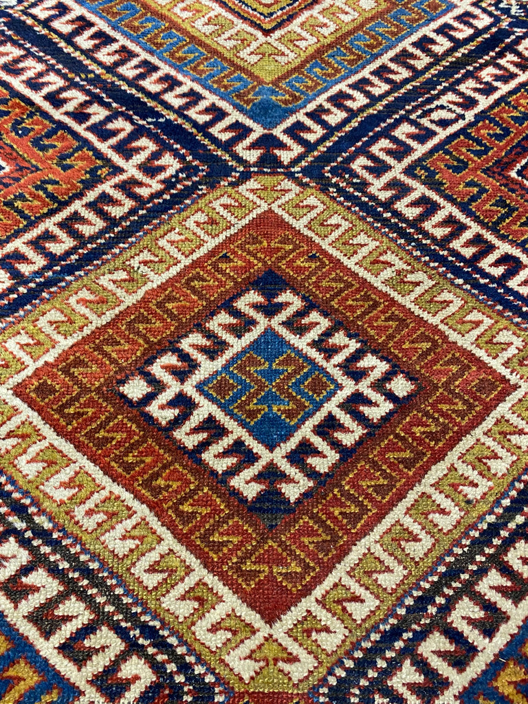 3.8 x 10.3 ANTIQUE Persian Runner #F-6948