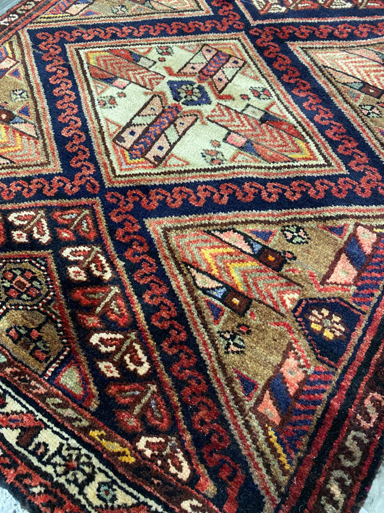 2.10 x 6.4 Persian Tirbal Runner Rug #F-6949