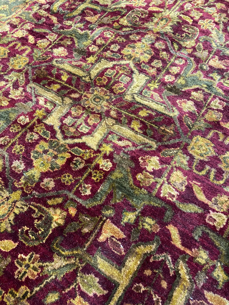 4 x 9.6 ANTIQUE STYLE JAIPUR Runner RUG #PIX-2681