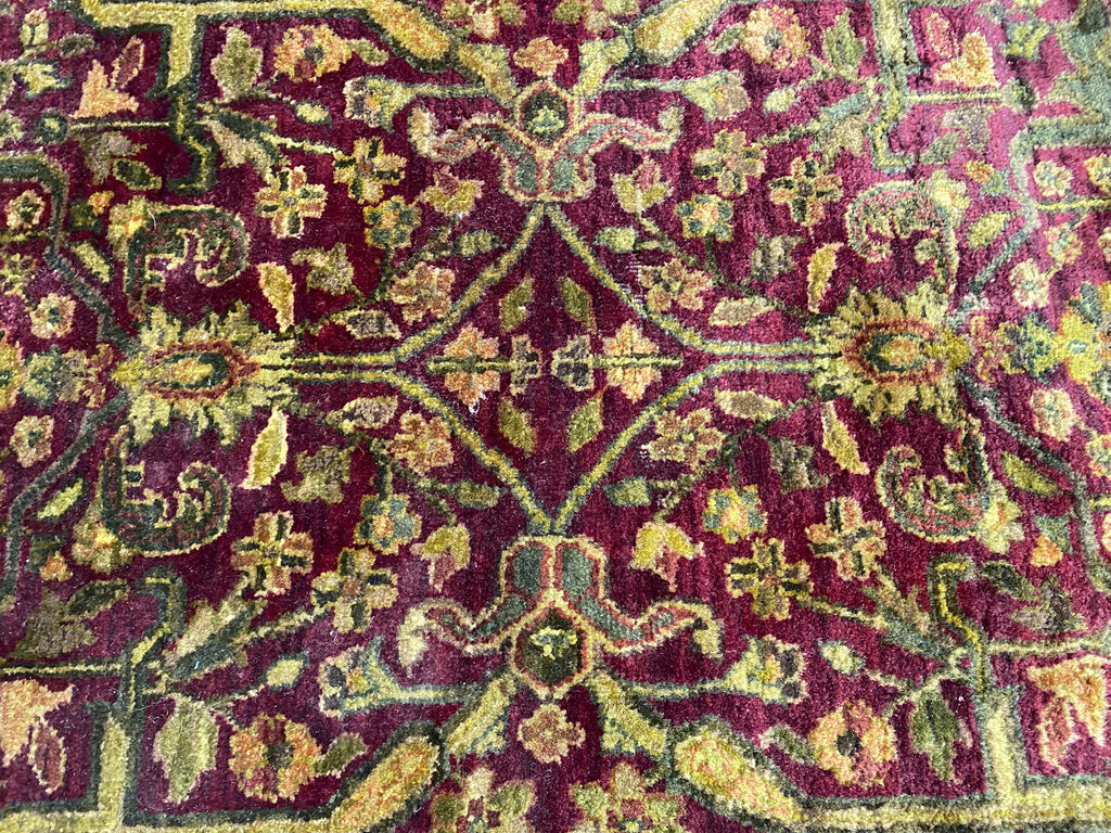 4 x 9.6 ANTIQUE STYLE JAIPUR Runner RUG #PIX-2681