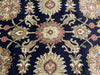 Load image into Gallery viewer, 4 x 11.10 Black Luxurious Wool Material Hand-knotted Agra Rug 11370