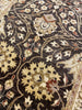 Load image into Gallery viewer, 4.1 x 11.9 Runner Wide Runner Handmade Natural Wool #F-6950