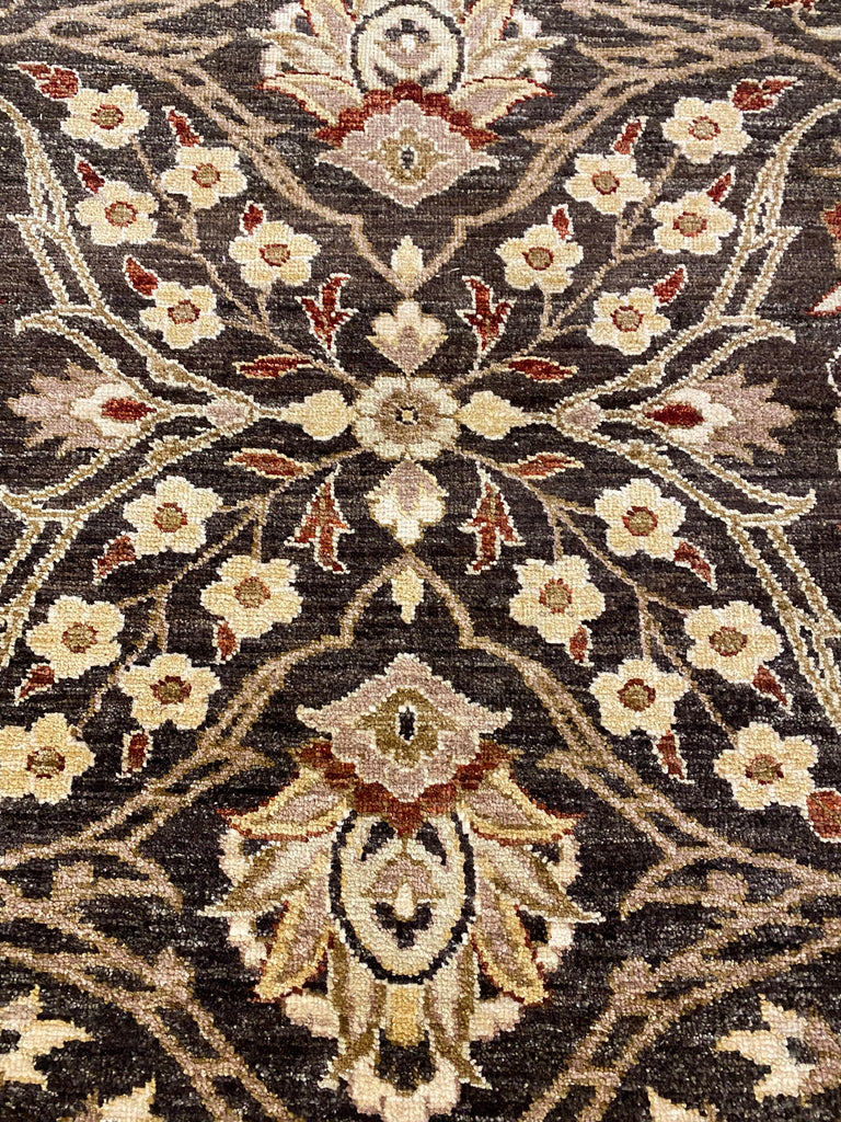 4.1 x 11.9 Runner Wide Runner Handmade Natural Wool #F-6950