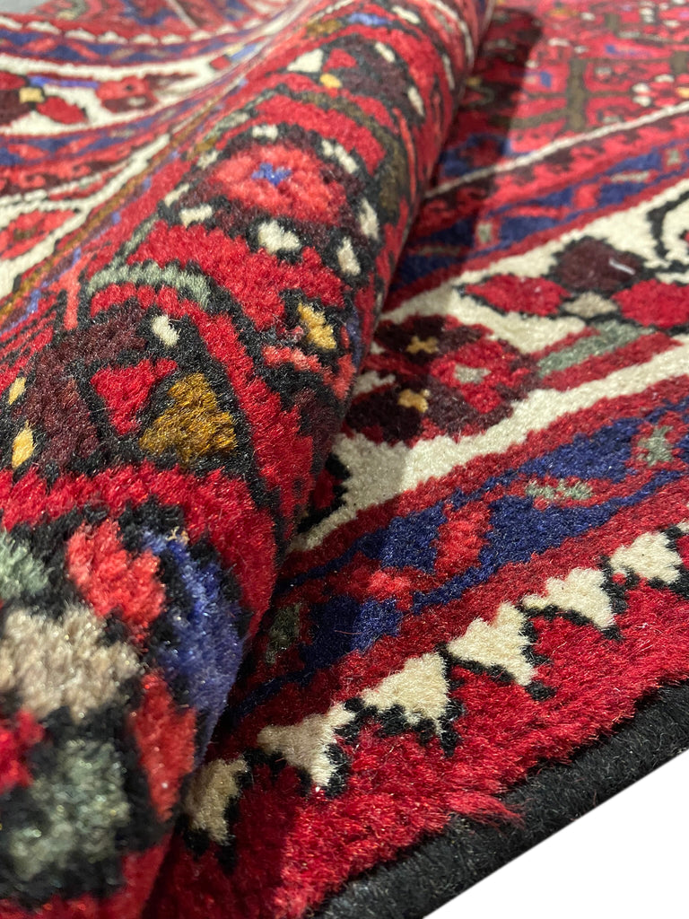 13.5 Feet Runner Persian Hamadan Rug #B-80035