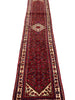 Load image into Gallery viewer, 13.5 Feet Runner Persian Hamadan Rug #B-80035