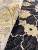 Load image into Gallery viewer, 4 x 10.6 Dark Brown Chobi Peshawar Wide Runner 9931