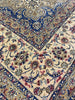 Load image into Gallery viewer, 11 x 11.9 Square Persian Nain Estate Rug Wool and Silk #F-6951