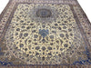 Load image into Gallery viewer, 11 x 11.9 Square Persian Nain Estate Rug Wool and Silk #F-6951