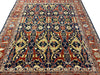Load image into Gallery viewer, 9.4 x 11.7 Dark Royal Blue Quality Ziglar Quality Rug Natural Wool   #F-6952