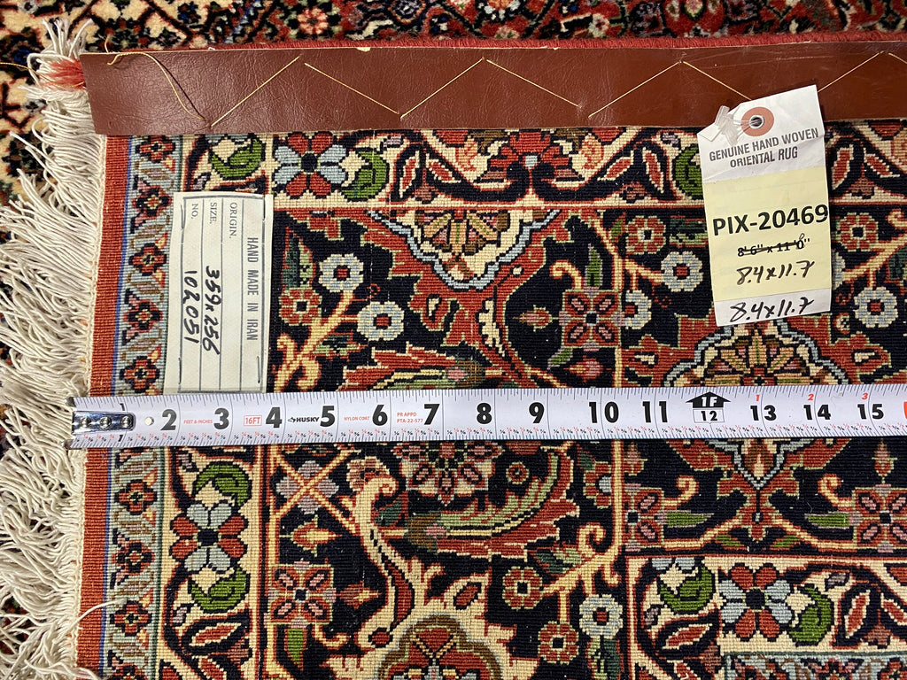 8.6 x 12 QUALITY Persian Bijar Rug IRAN RUG 20469