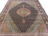 Load image into Gallery viewer, 10 x 13.2 Black Persian Wool &amp; Silk Tabriz Mahi Rug 79978