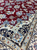 Load image into Gallery viewer, 6.5 x 10  Authentic Persian Nain Rug Wool and Silk IRAN #F-6953