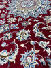Load image into Gallery viewer, 6.5 x 10  Authentic Persian Nain Rug Wool and Silk IRAN #F-6953