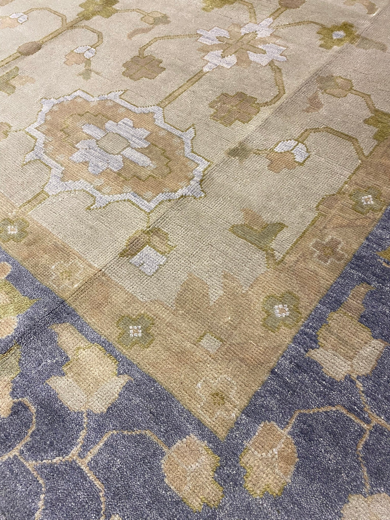 10 x 13.8 New Handmade Oushak Rug #F-6954