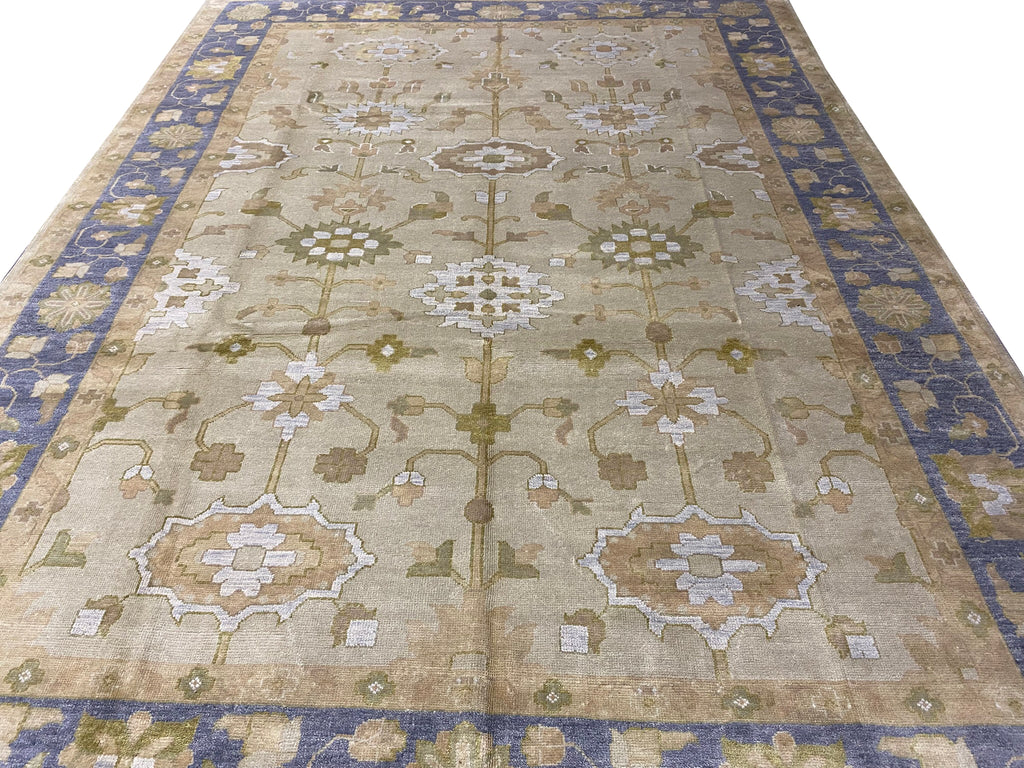 10 x 13.8 New Handmade Oushak Rug #F-6954