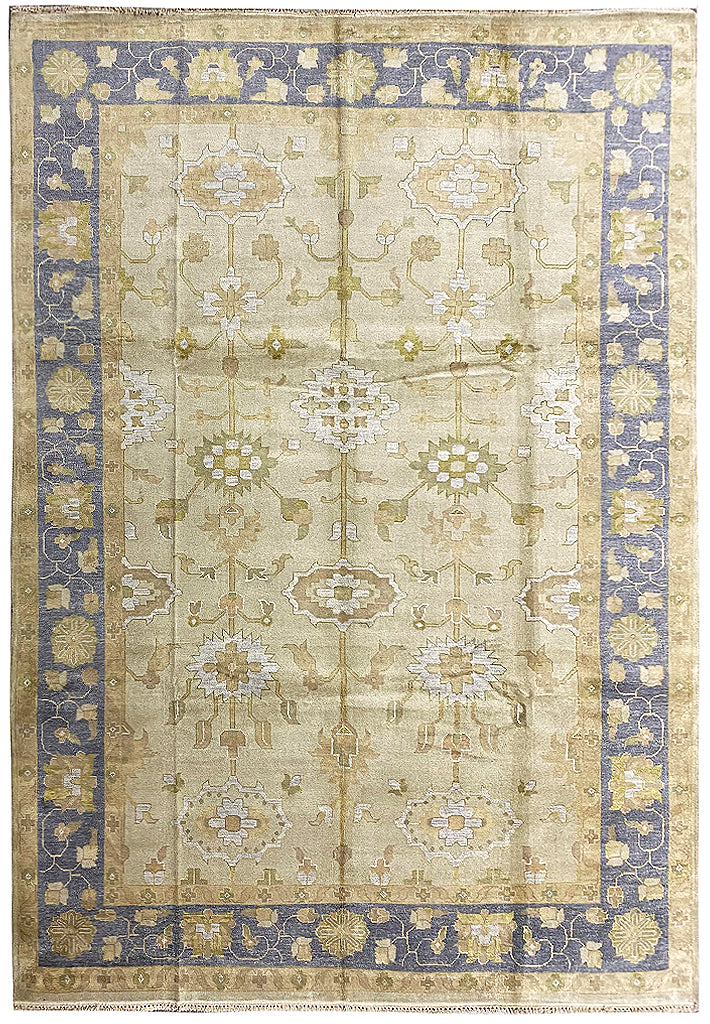 10 x 13.8 New Handmade Oushak Rug #F-6954