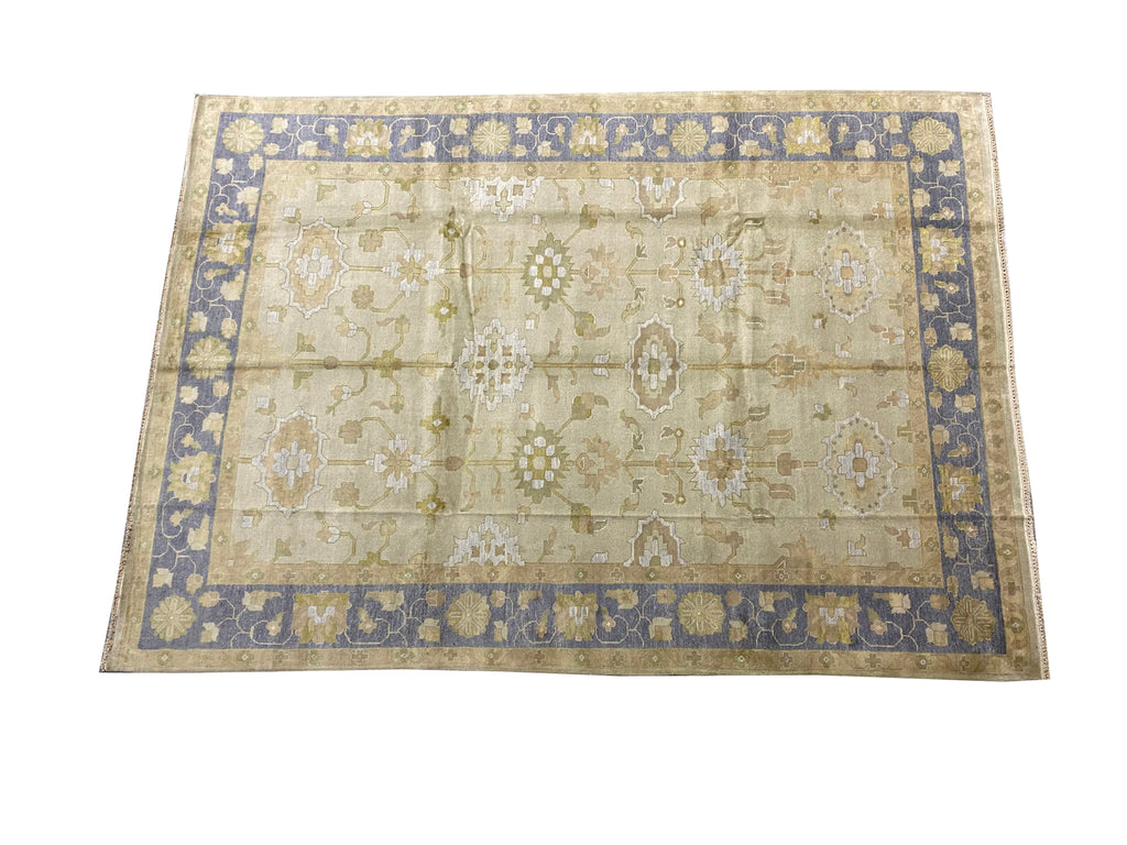 10 x 13.8 New Handmade Oushak Rug #F-6954