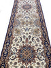 Load image into Gallery viewer, Super Fine Persian Esfahan Runner 2.7 x 13.0 Wool and Silk 500 KPSI   #F-6956