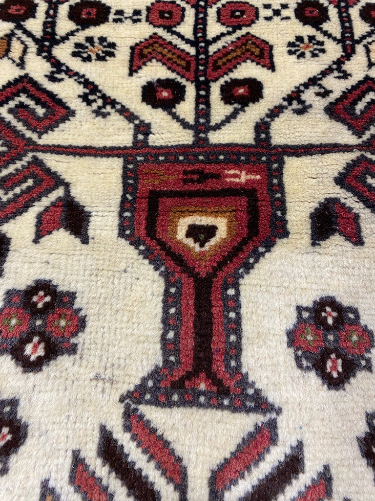 3.4 x 6 Persian Tribal Baluch Prayer Rug   #F-6958