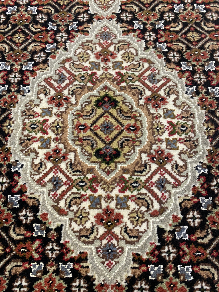 14 Feet Handmade Wool and Silk Mahi Runner #F-6960