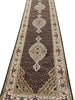Load image into Gallery viewer, 14 Feet Handmade Wool and Silk Mahi Runner #F-6960