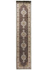 Load image into Gallery viewer, 14 Feet Handmade Wool and Silk Mahi Runner #F-6960