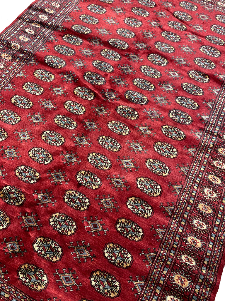 5 x 8 Bokhara Rug Handmade Pakistan   #F-6961