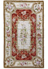Load image into Gallery viewer, 3 x 5 Needle Point Rug French Aubusson  Burgundy  #F-6965