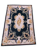 Load image into Gallery viewer, 4 x 6 Needle Point Rug French Aubusson  #F-6966