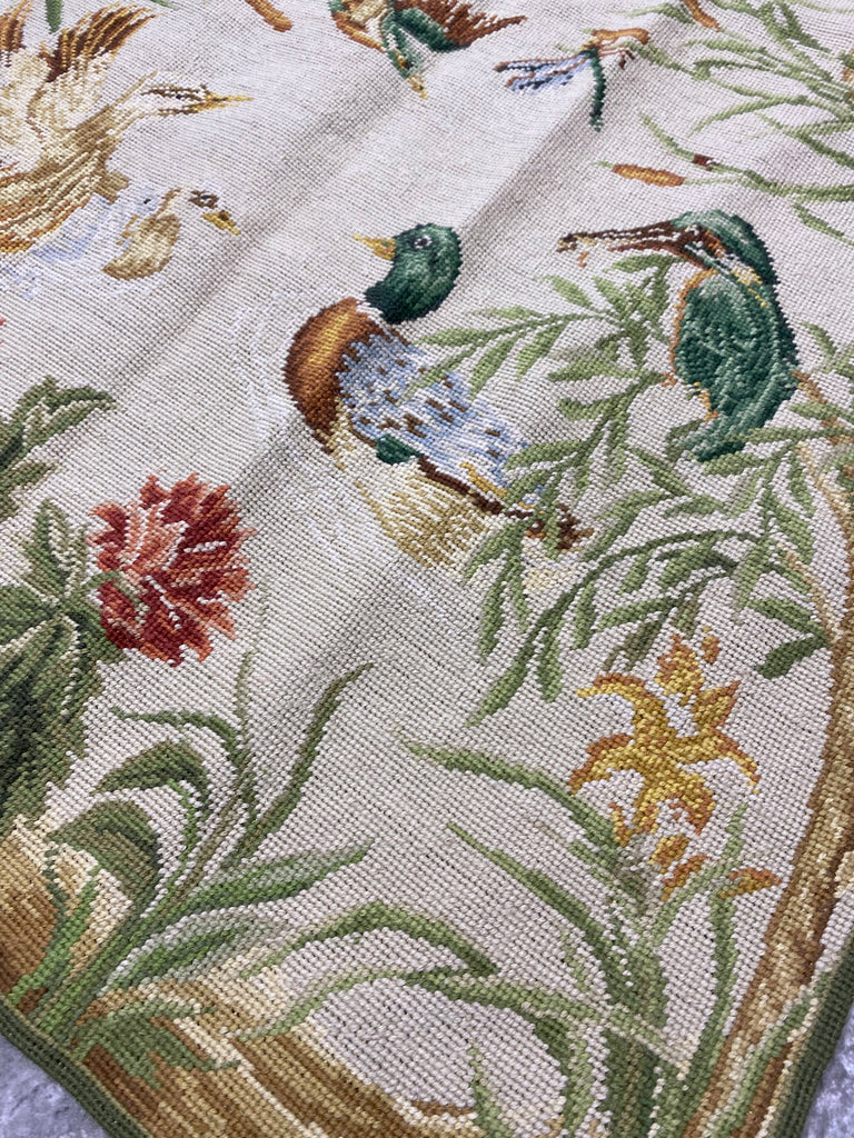 3 x 5 Needle Point Rug TROPICAL  #F-6970