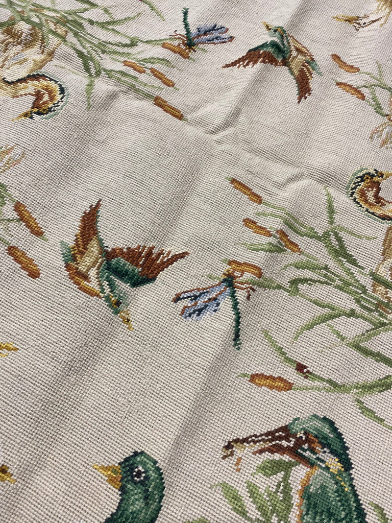 3 x 5 Needle Point Rug TROPICAL  #F-6970