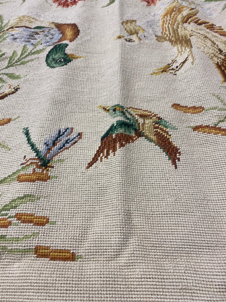 3 x 5 Needle Point Rug TROPICAL  #F-6970