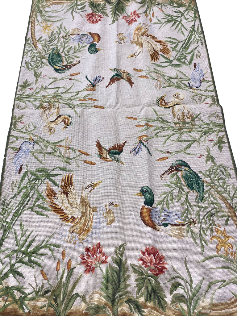 3 x 5 Needle Point Rug TROPICAL  #F-6970