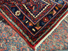 Load image into Gallery viewer, 3.8 x 14.2 Red Persian Hamadan Runner Area Rug 9595