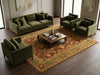 Load image into Gallery viewer, 9 x 12 Oushak Rug Brown Rust Green - view 2