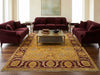 Load image into Gallery viewer, 10 x 13.5 Gold Burgundy Quality Hand Knotted Oversized Oriental Agra Rug #F-5751