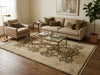 Load image into Gallery viewer, 6 x 8.6 New Ziglar Chobi Peshawar Rug Dark Charcoal Green #PIX-26348