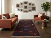 Load image into Gallery viewer, 3.6 x 7 Tribal Rug Handmade Wool Afghanistan #F-3221