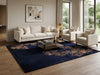 Load image into Gallery viewer, 8.11 x 11.9 Art Deco Chinese Rug Royal Blue - view 2