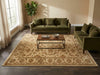 Load image into Gallery viewer, 8 x 10 Neutral Beige Gold Dense Natural Wool Rug #B-72525