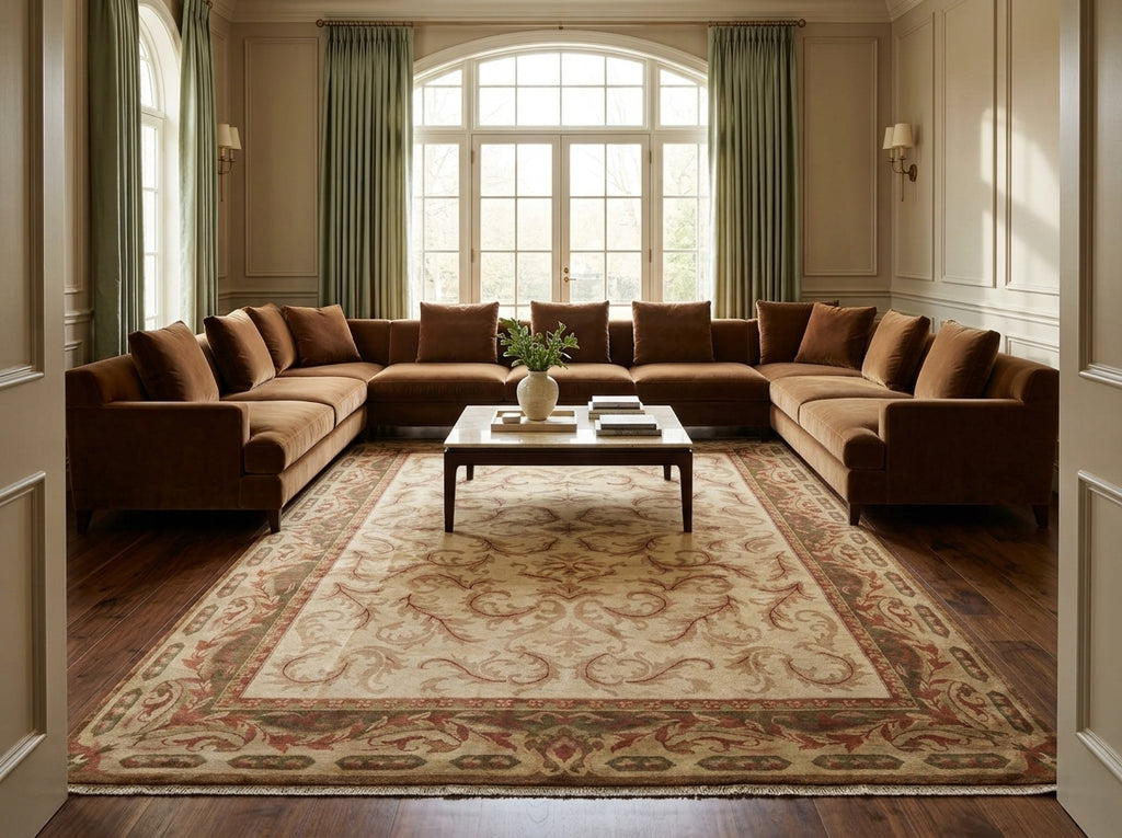 9.3 x 13.8 Beige Jaipur Rug 25643