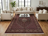 Load image into Gallery viewer, 6.9 x 10 Fine Dense Weave Persian Bijar Rug 72349