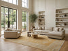 Load image into Gallery viewer, 11 x 12.9 New Handmade Contemporary Transitional Rug Gold Oushak #F-3311